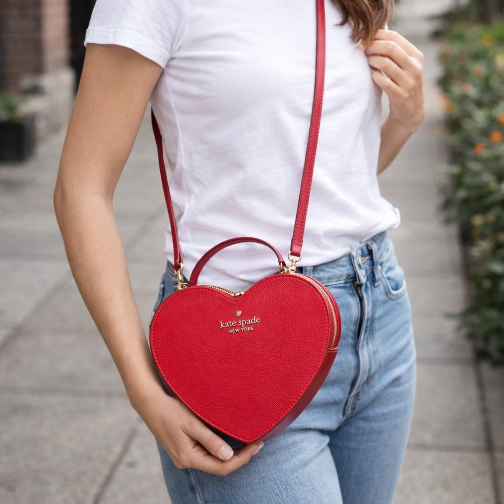 ♠️ Kate Spade New York Love Shack Heart Crossbody Bag ♠️